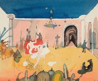 Oriental Dancer, circa 1970