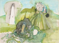 Adam and Eve in the garden of Eden