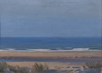 Norfolk Beach Scene