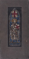 Saint George; design for stain glass...