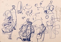 Sketches of women