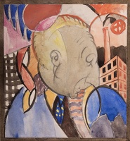 Caricature of Karl Hagedorn
