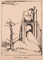 St. Martin, Ypres, circa 1920