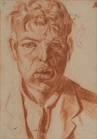 Portrait of Gilbert Spencer, circa 1919