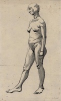 Full Length Standing Nude