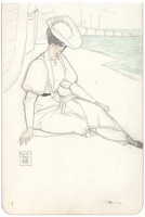 On the Beach, Southwold, 24.VI.1906