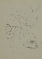 Studies of a Head for ‘Judith and...