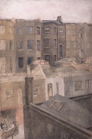 Back view of a Georgian Terrace