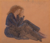 Colour Study for Foreground Figure...