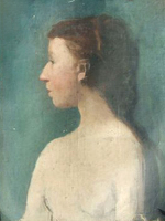 Study of a young girl