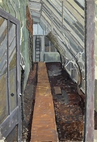 Greenhouse Interior, 1930's