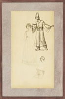 Aladdin with self portrait