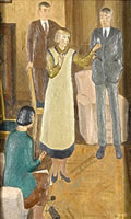Figures in a Sitting Room with...