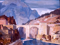 The Italian Enterance to the Simplon...