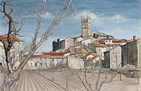 Early spring: view through an