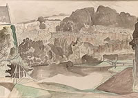 The River at Bures, Suffolk, m