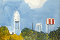 Water Towers, Georgia, 1959