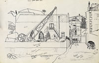 The Harbour Masters Yard at Cowes, 1947