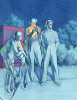 Lighting up, c.1942