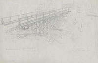 Bridge above loch on Eilean, c.1930