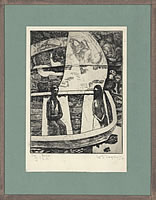 Two Figures in a Boat