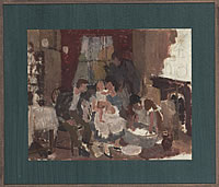 Bathing the Baby, circa 1925