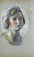 Portrait of a young woman