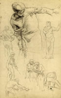Study for Venice Biennale Murals , 1905