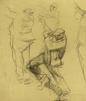 Men pulling Rope