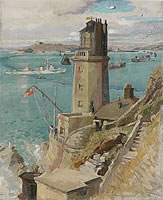 A British Naval Convoy at St...