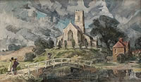Glandford Church, Norfolk, wit