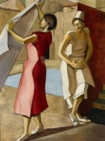 Two Women in a backyard