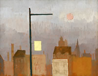 Tram Stop and Townscape, Normandy