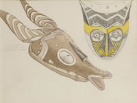Ivory Coast masks from the Natural...