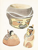 Still life of Peublo Navaho and...