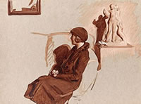 Study for Chelsea conversation, 1936