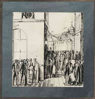 The Principal taking leave of students