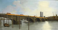 The dismantling of London Bridge, 1968