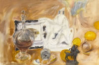 Still Life with Staffordshire Figure