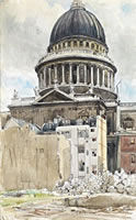 St Paul’s, 1945